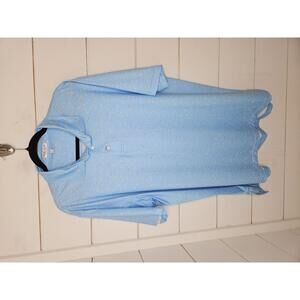 Peter Millar Summer Comfort XL. Blue with sailboats polo shirt